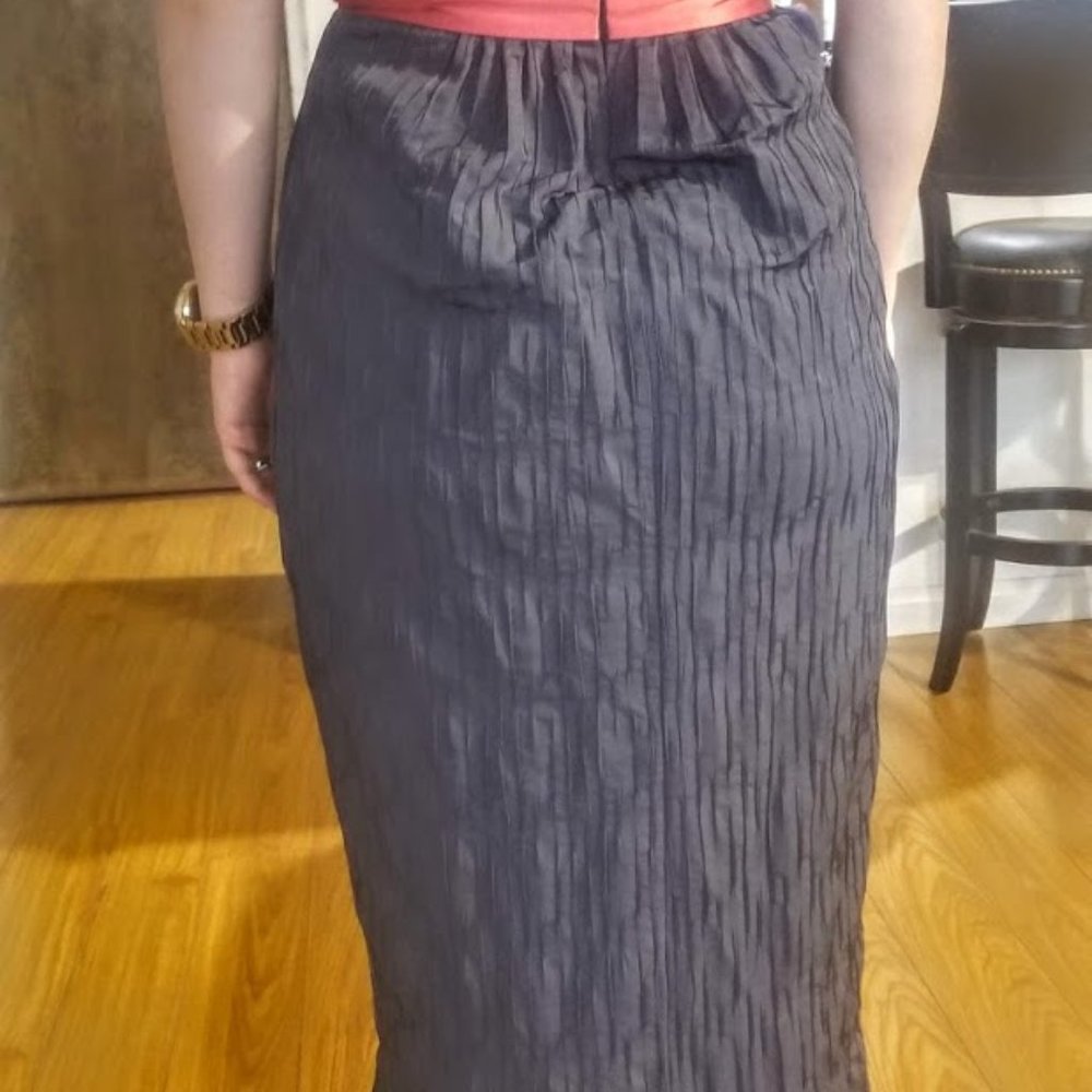 BCBGENARATION LONG STRAPLESS DRESS - Picture 3 of 8